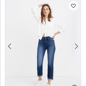 Madewell Classic Straight Leg Jean